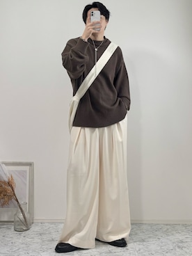 「tk.TAKEO KIKUCHI（ティーケータケオキクチ）のアイテム」を使った、YUHEIさん（メンズ・178cm）の冬コーディネート