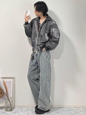 YUHEIさん（メンズ・178cm）の秋コーディネート