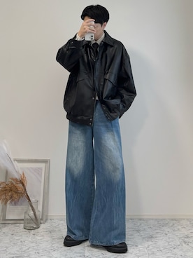 「アイテム（フォーマルスーツ/小物）」を使った、YUHEIさん（メンズ・178cm）の冬コーディネート