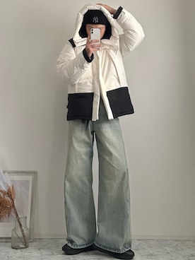 「アイテム（スウェット）」を使った、YUHEIさん（メンズ・178cm・20代）の冬コーディネート