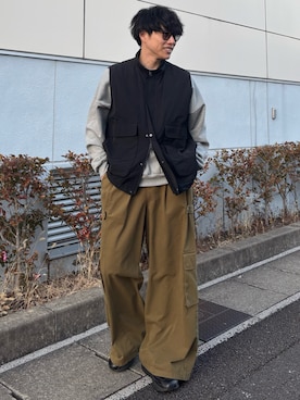 YUHEIさん（メンズ・178cm）の春コーディネート