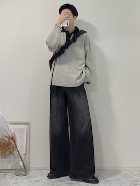 YUHEIさん（骨格ナチュラル・メンズ・178cm）の秋コーディネート