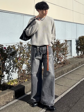 「INTER FACTORY（インターファクトリー）のアイテム（アクセサリー）」を使った、YUHEIさん（メンズ・178cm）の春コーディネート