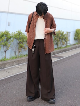 「アイテム（財布/小物）」を使った、YUHEIさん（メンズ・178cm）の夏コーディネート