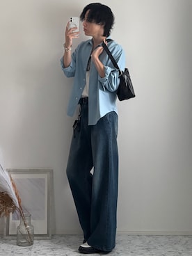 「CALLNE（カルネ）のアイテム」を使った、YUHEIさん（メンズ・178cm）の秋コーディネート
