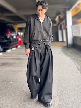 「アイテム（財布/小物）」を使った、YUHEIさん（メンズ・178cm）の秋コーディネート