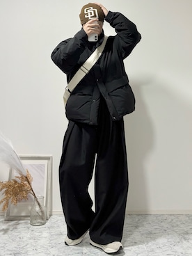 「アイテム（帽子）」を使った、YUHEIさん（メンズ・178cm・20代）の秋コーディネート