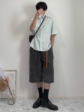 「アイテム（ファッション雑貨）」を使った、YUHEIさん（メンズ・178cm・20代）の夏コーディネート