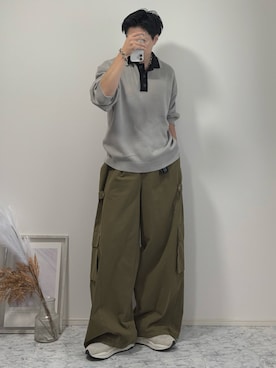 「アイテム（ブレスレット）」を使った、YUHEIさん（メンズ・178cm・20代）の秋コーディネート