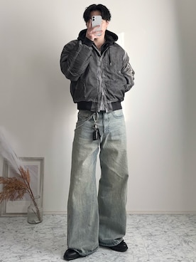 YUHEIさん（メンズ・178cm）の冬コーディネート