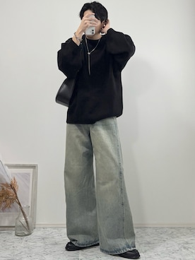 「tk.TAKEO KIKUCHI（ティーケータケオキクチ）のアイテム」を使った、YUHEIさん（メンズ・178cm）の冬コーディネート