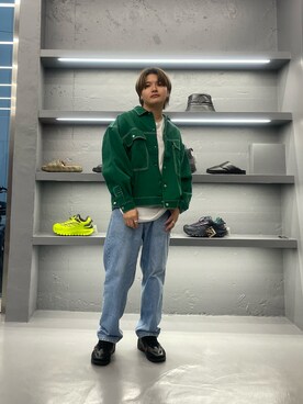 「DANKE SCHON（ダンケシェーン）のアイテム（その他アウター）」を使った、Jesusさん（メンズ・171cm）の春コーディネート