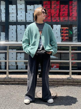「DANKE SCHON（ダンケシェーン）のアイテム（トップス）」を使った、Jesusさん（メンズ・171cm）の夏コーディネート