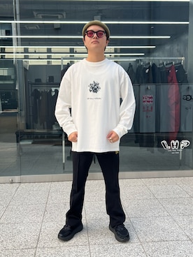 「A4A（エーフォーエー）のアイテム」を使った、Jesusさん（メンズ・171cm）の秋コーディネート