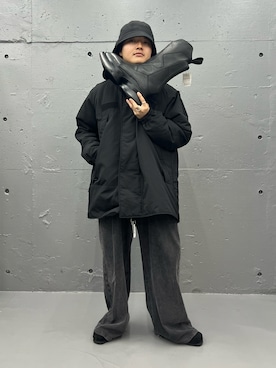 「DANKE SCHON（ダンケシェーン）のアイテム（ジャケット/アウター）」を使った、Jesusさん（メンズ・171cm）の秋コーディネート