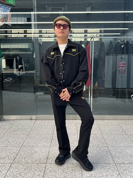 「A4A（エーフォーエー）のアイテム」を使った、Jesusさん（メンズ・171cm）の秋コーディネート