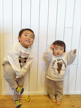 kaiとyuuさんの（ZARA KIDS）を使ったコーディネート