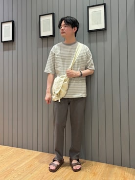 Shohei Okuyamaさん（メンズ・177cm）の夏コーディネート