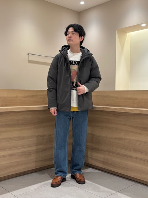 セール】T/W フード ダウン ブルゾン（ダウンジャケット/コート