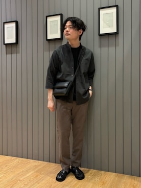 Shohei Okuyamaさん（メンズ・177cm）の春コーディネート