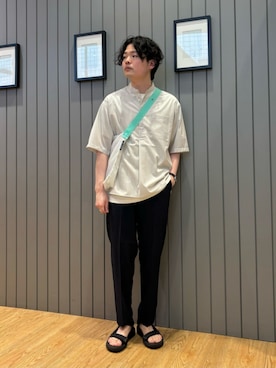 Shohei Okuyamaさん（メンズ・177cm）の夏コーディネート