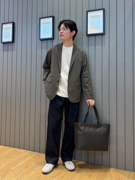Shohei Okuyamaさんの（green label relaxing | グリーンレーベルリラクシング）を使ったコーディネート