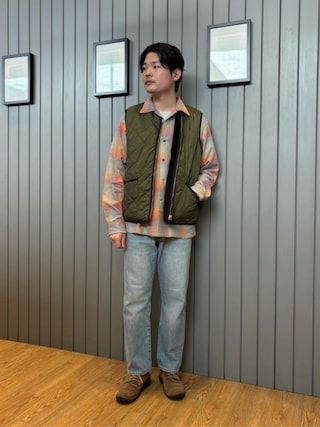 別注】＜Barbour＞GLR リバーシブル ベスト38