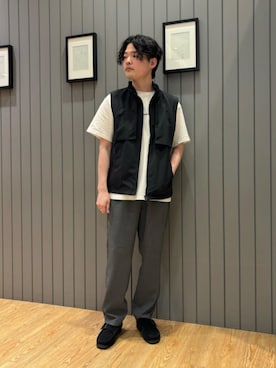 Shohei Okuyamaさん（メンズ・177cm）の春コーディネート