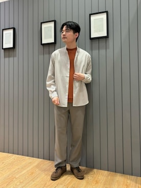 Shohei Okuyamaさん（メンズ・177cm）の秋コーディネート