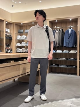 Shohei Okuyamaさん（メンズ・177cm）の夏コーディネート