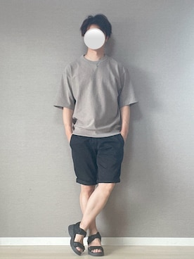 「Paul Smith（ポールスミス）のアイテム」を使った、八神麗音さん（メンズ・170cm）の夏コーディネート