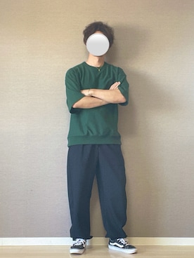 八神麗音さん（メンズ・170cm）の夏コーディネート