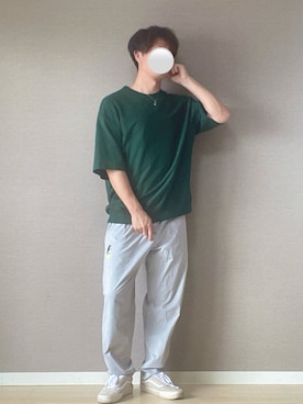 「Sympathy of Soul（シンパシーオブソウル）のアイテム（アクセサリー）」を使った、八神麗音さん（メンズ・170cm）の夏コーディネート