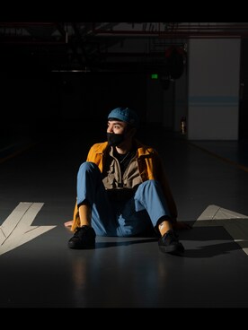 「NET（ネット）のアイテム」を使った、Nano✨さん（メンズ・175cm）の冬コーディネート