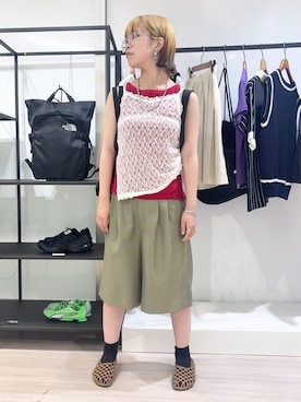 raneさん(レディース・154cm)の夏コーディネート