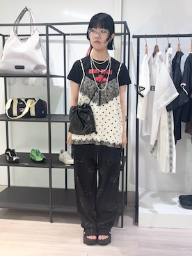 raneさん(レディース・154cm)の夏コーディネート