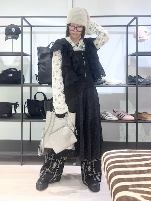 LAURA DI MAGGIO)サークルハンドルショルダーバッグ（ショルダーバッグ