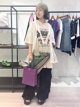 raneさん(レディース・154cm)の夏コーディネート