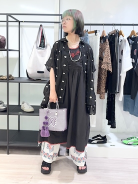 raneさん（レディース・154cm）の夏コーディネート