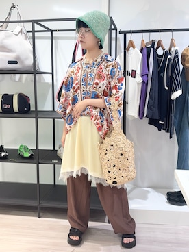 raneさん(レディース・154cm)の夏コーディネート