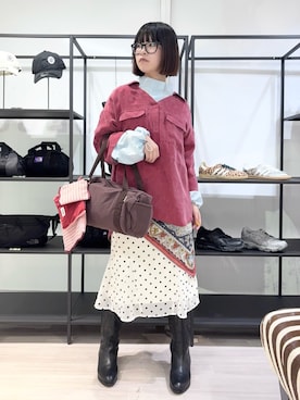 raneさん（レディース・154cm）の春コーディネート