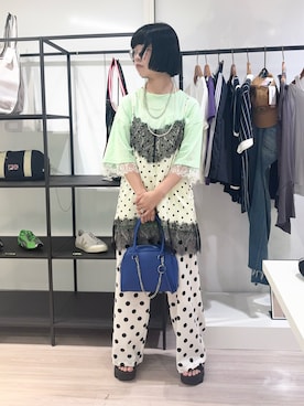 raneさん(レディース・154cm)の夏コーディネート