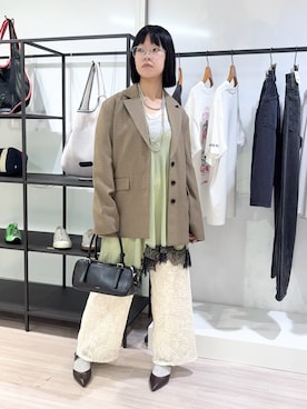 raneさん（レディース・154cm）の夏コーディネート