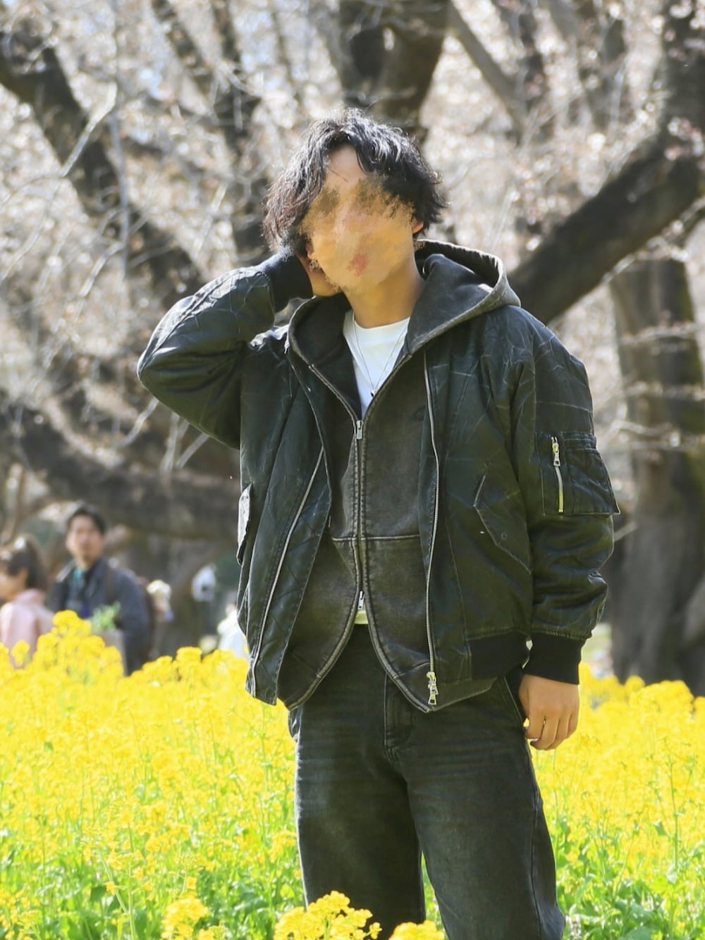 CLEL ヴィンテージ デザイン ショートMA-1ブルゾン Sサイズ CLEL】Vintage Design Short MA-1 Blouson/ヴィンテージ