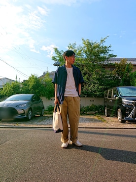大輔さん（メンズ・173cm）の夏コーディネート