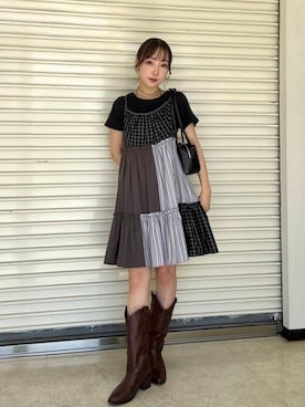 「柄物」｜yuaさん（レディース・149cm）の夏コーディネート