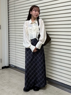 yuaさん（骨格ストレート・レディース・149cm）の秋コーディネート