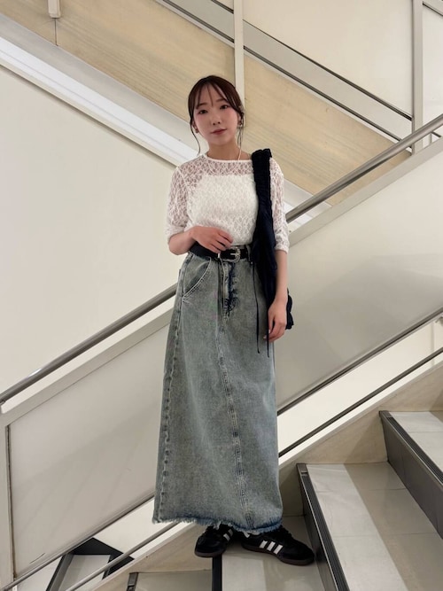 チェックリボンギャザーBAG（ショルダーバッグ）｜KBF