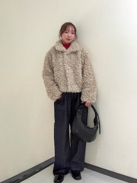 「アイテム（その他シューズ）」を使った、yuaさん（レディース・149cm）の秋コーディネート