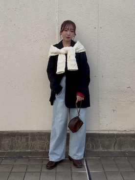 「アイテム（その他アウター）」を使った、yuaさん（レディース・149cm）の秋コーディネート